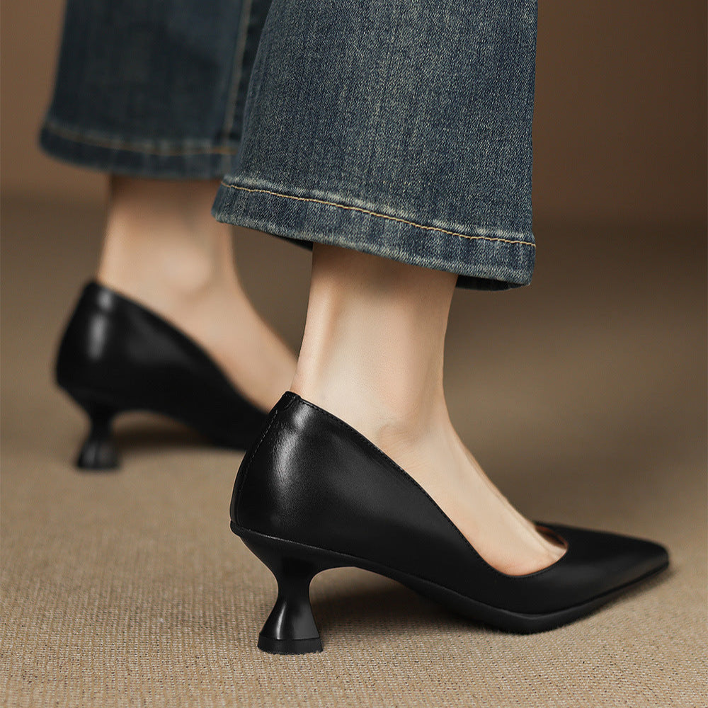 Anna-Berg | Leather Heels