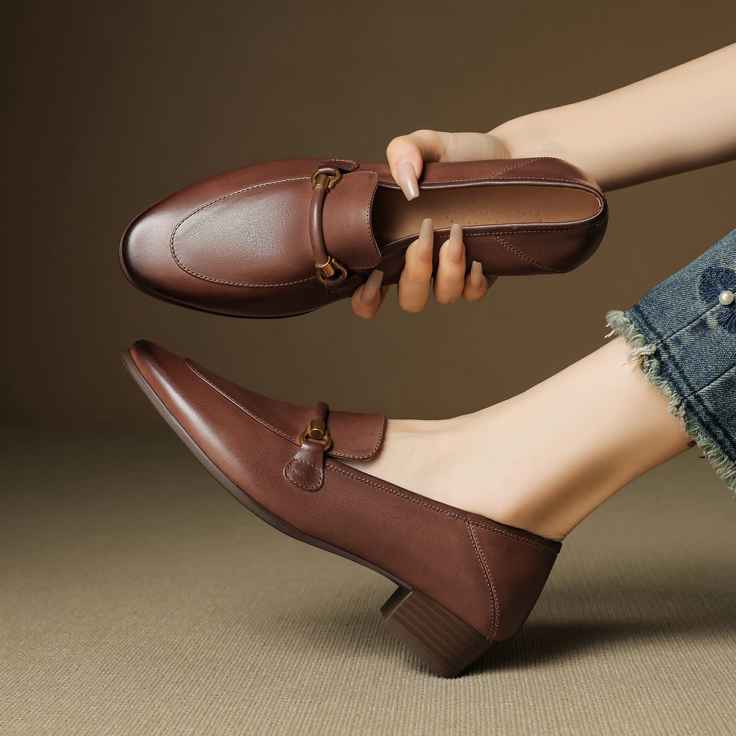 Anna-Berg | Genuine Leather Loafers