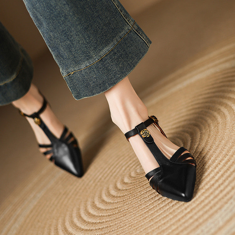 Anna-Berg | Genuine Leather Heels