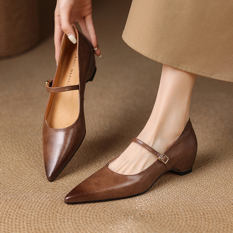 Anna-Berg | Genuine Leather Heels