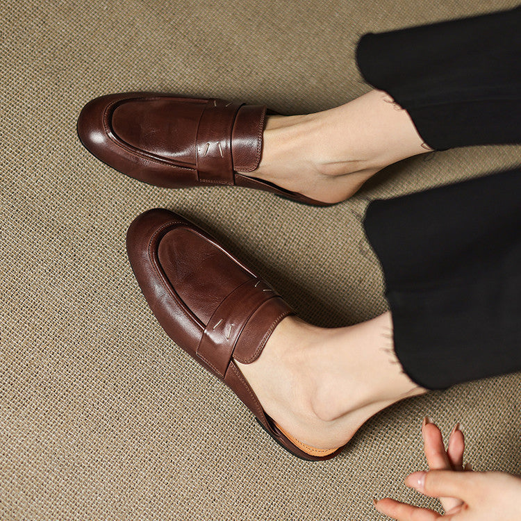 Anna-Berg | Genuine Leather Mules