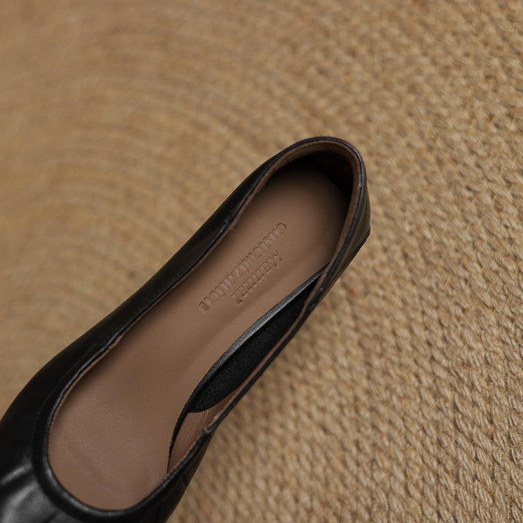 Anna-Berg | Leather Heels