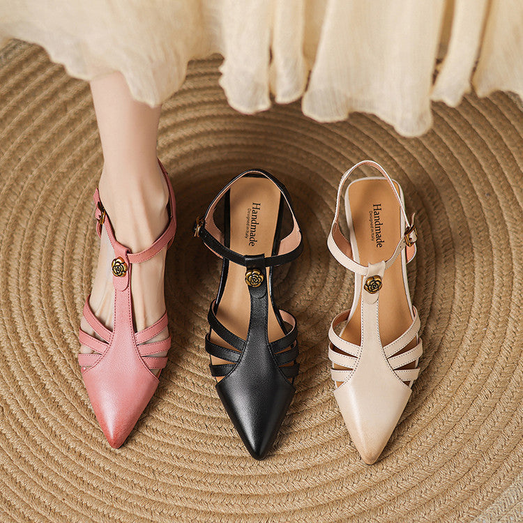 Anna-Berg | Genuine Leather Heels