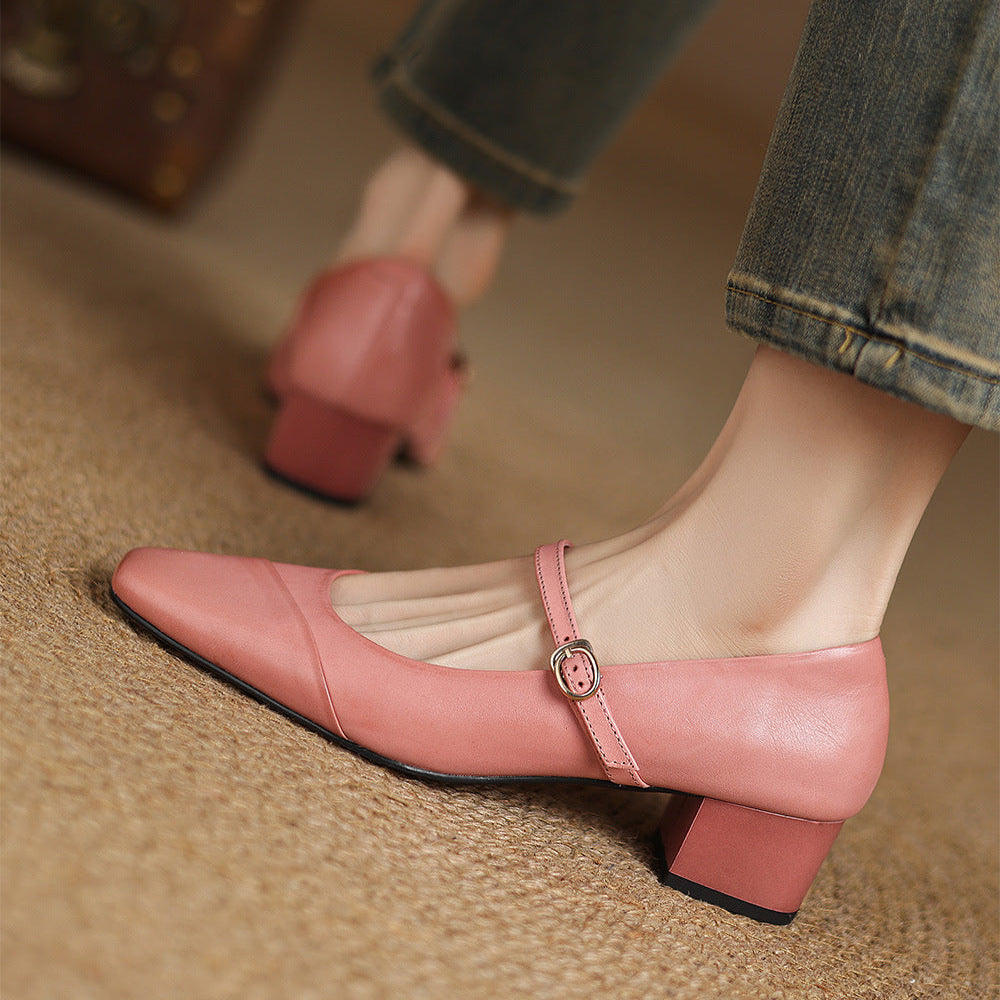 Anna-Berg | Genuine Leather Heels