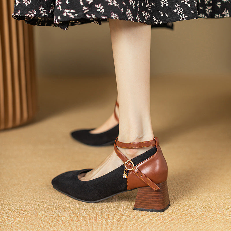Anna-Berg | Suede Heels