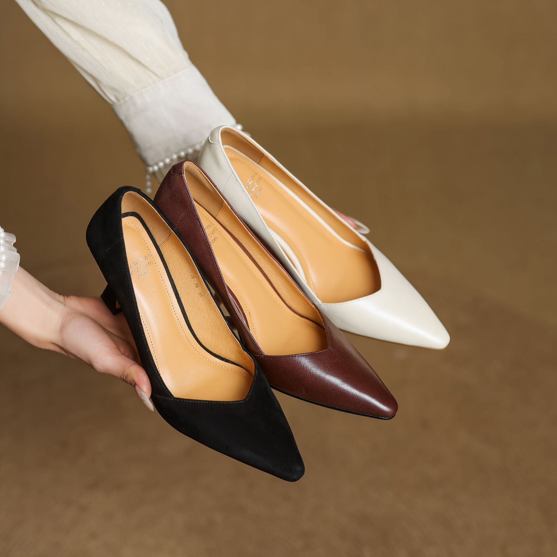 Anna-Berg | Genuine Leather Heels