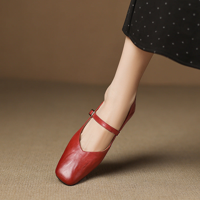 Anna-Berg | Genuine Leather Flats