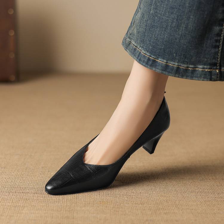 Anna-Berg | Genuine Leather Heels