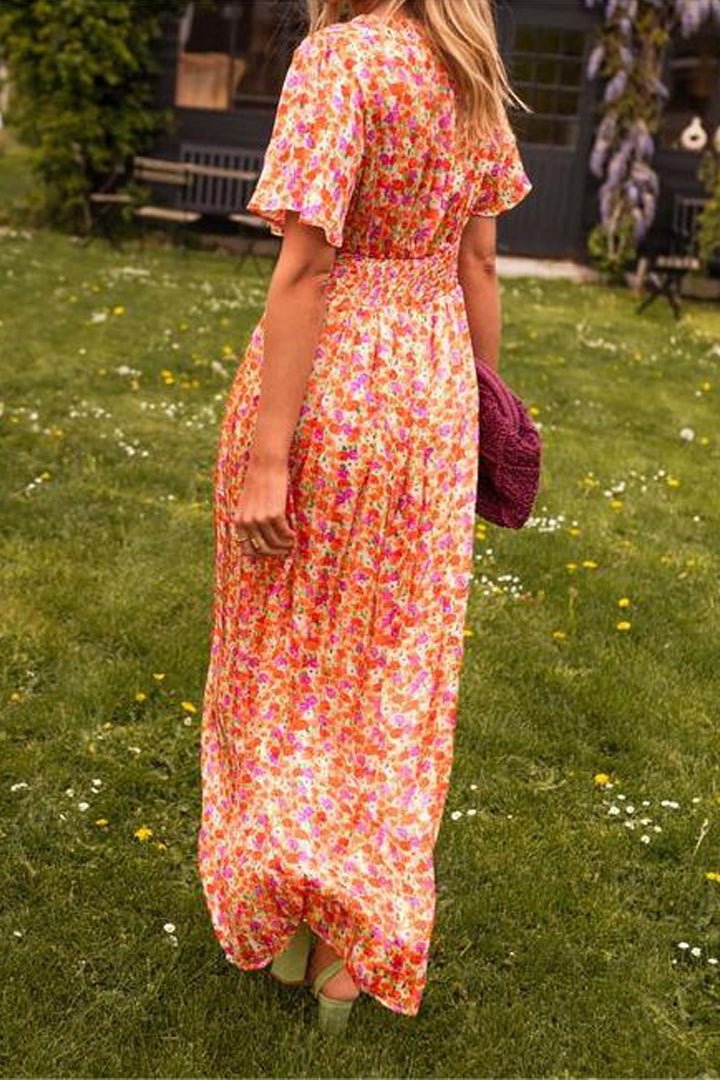 Anna-Berg | Timeless Floral Elegance Maxi Dress