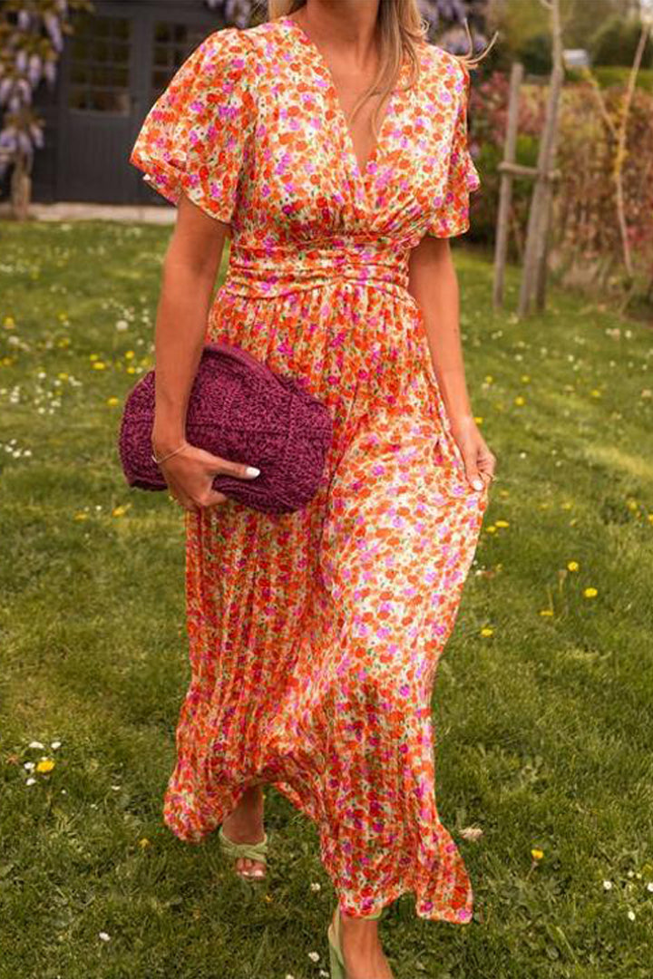 Anna-Berg | Timeless Floral Elegance Maxi Dress