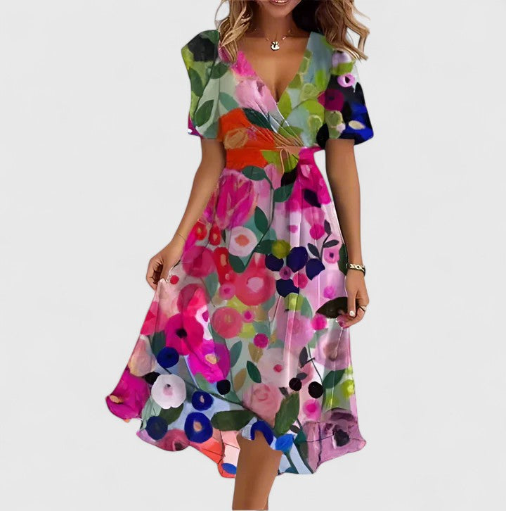 Anna-Berg | Elegant Short Dress for Effortless Elegance