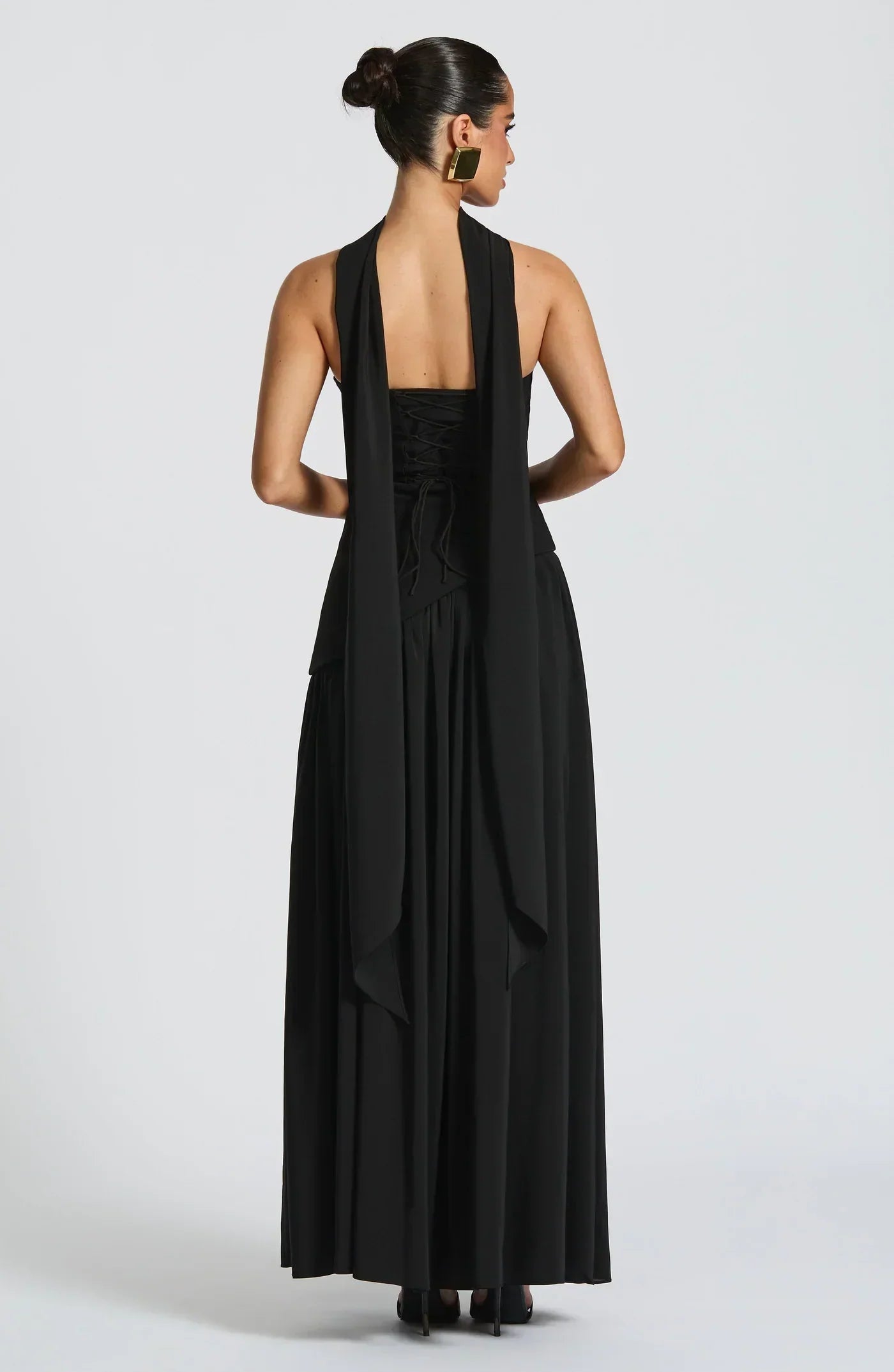 Anna-Berg | Luxe Sculptural Romance Maxi Gown for Every Occasion