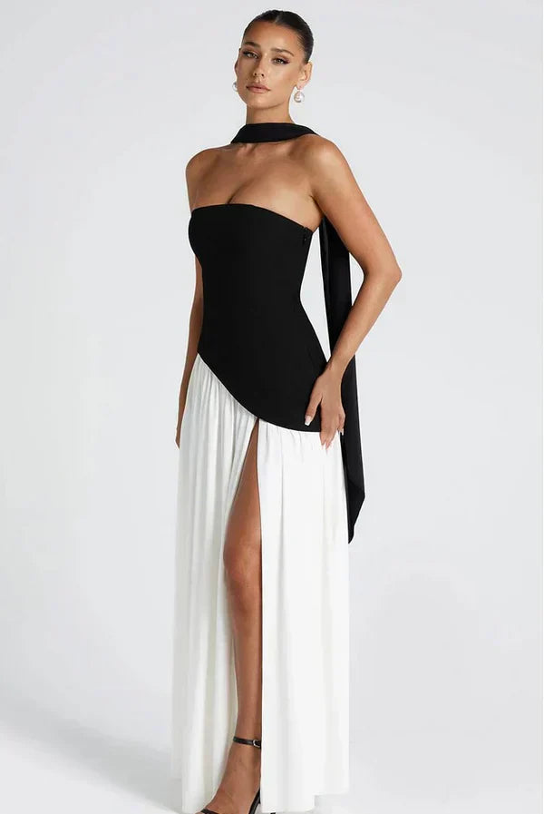 Anna-Berg | Luxe Sculptural Romance Maxi Gown for Every Occasion