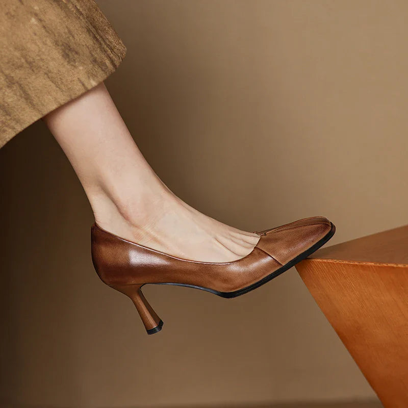 Anna-Berg | Genuine Leather Heels