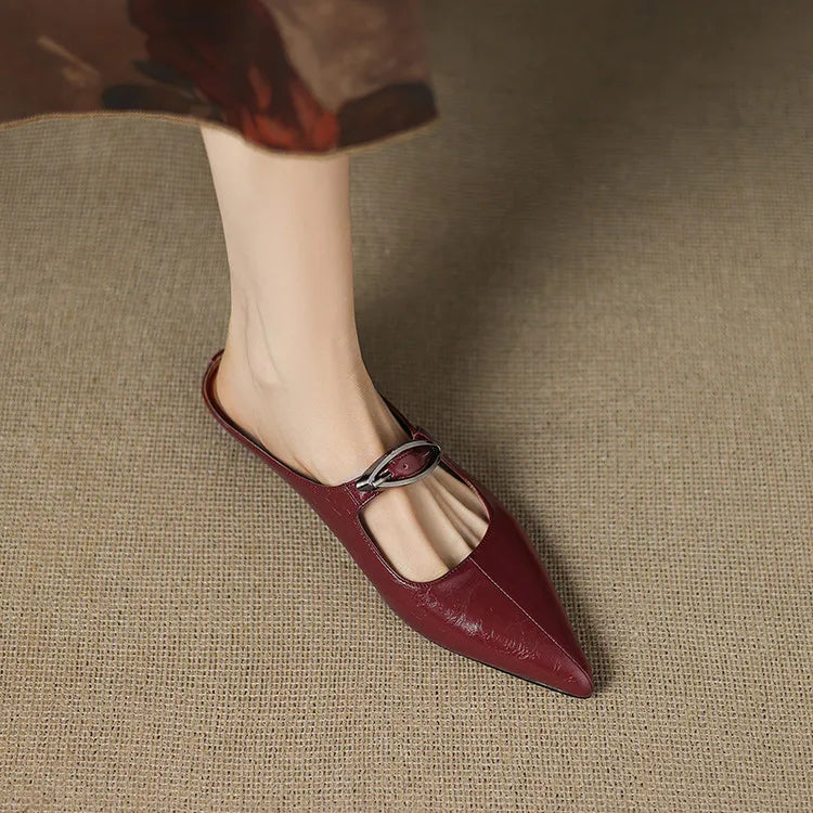Anna-Berg | Genuine Leather Mules