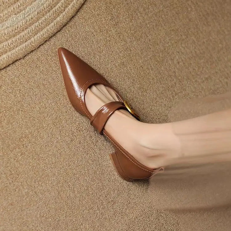 Anna-Berg | Classic Leather Flats