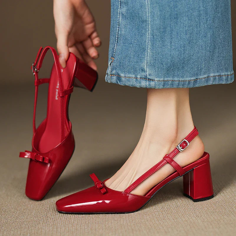 Anna-Berg | Genuine Leather Heels