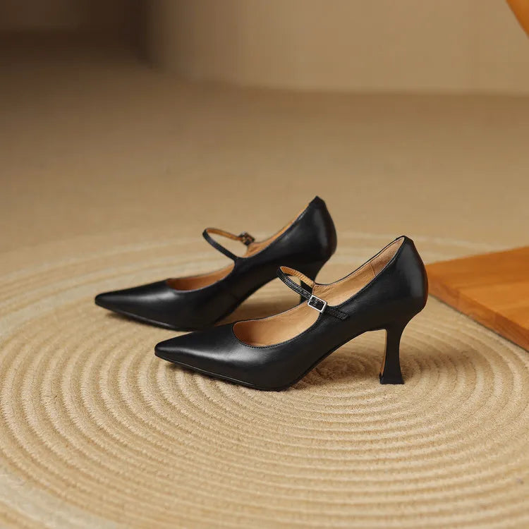 Anna-Berg | Genuine Leather Heels