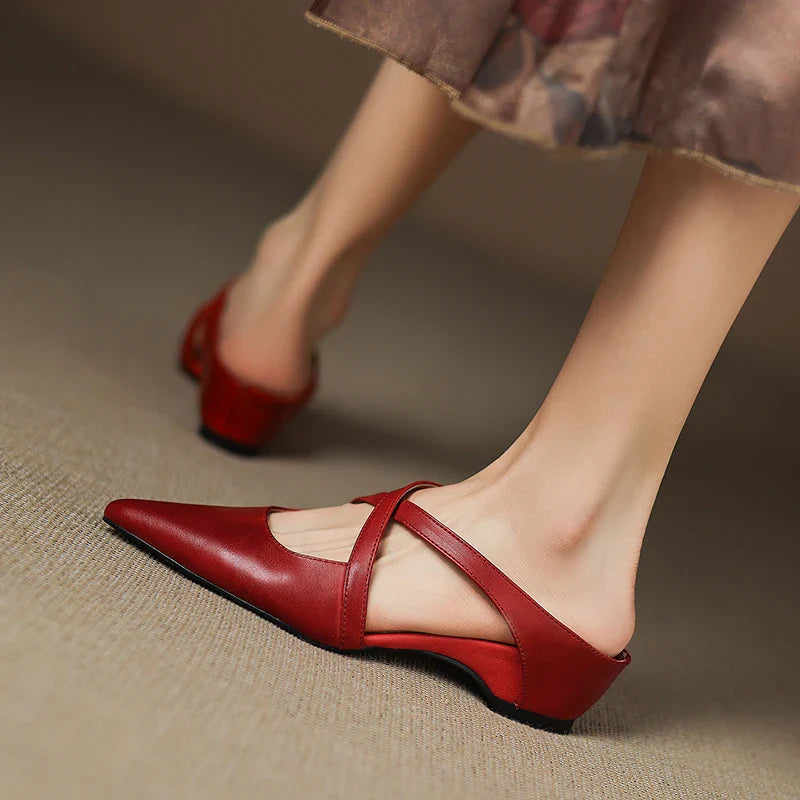 Anna-Berg | Genuine Leather Mules