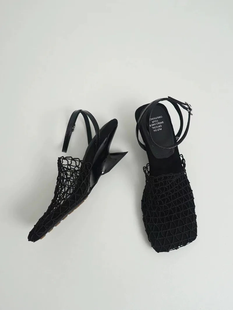 Anna-Berg | Heels, Mesh Weave