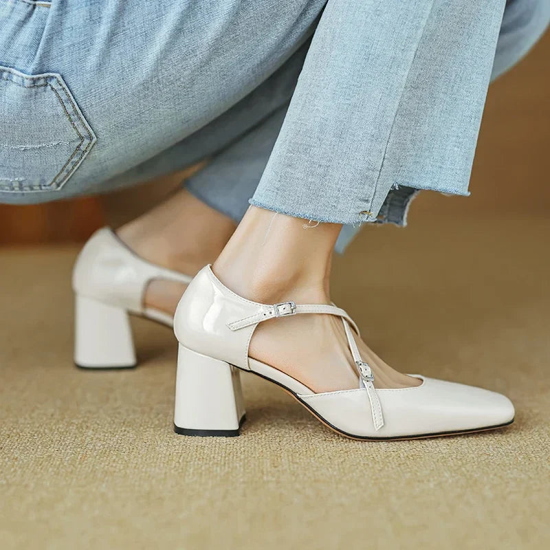 Anna-Berg | Genuine Leather Heels