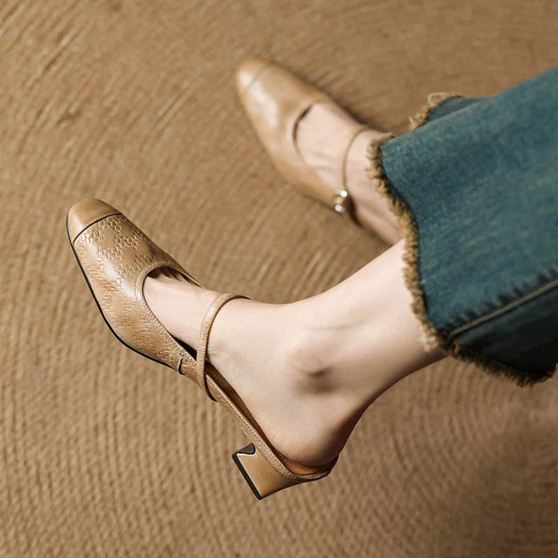 Anna-Berg | Genuine Leather Mules