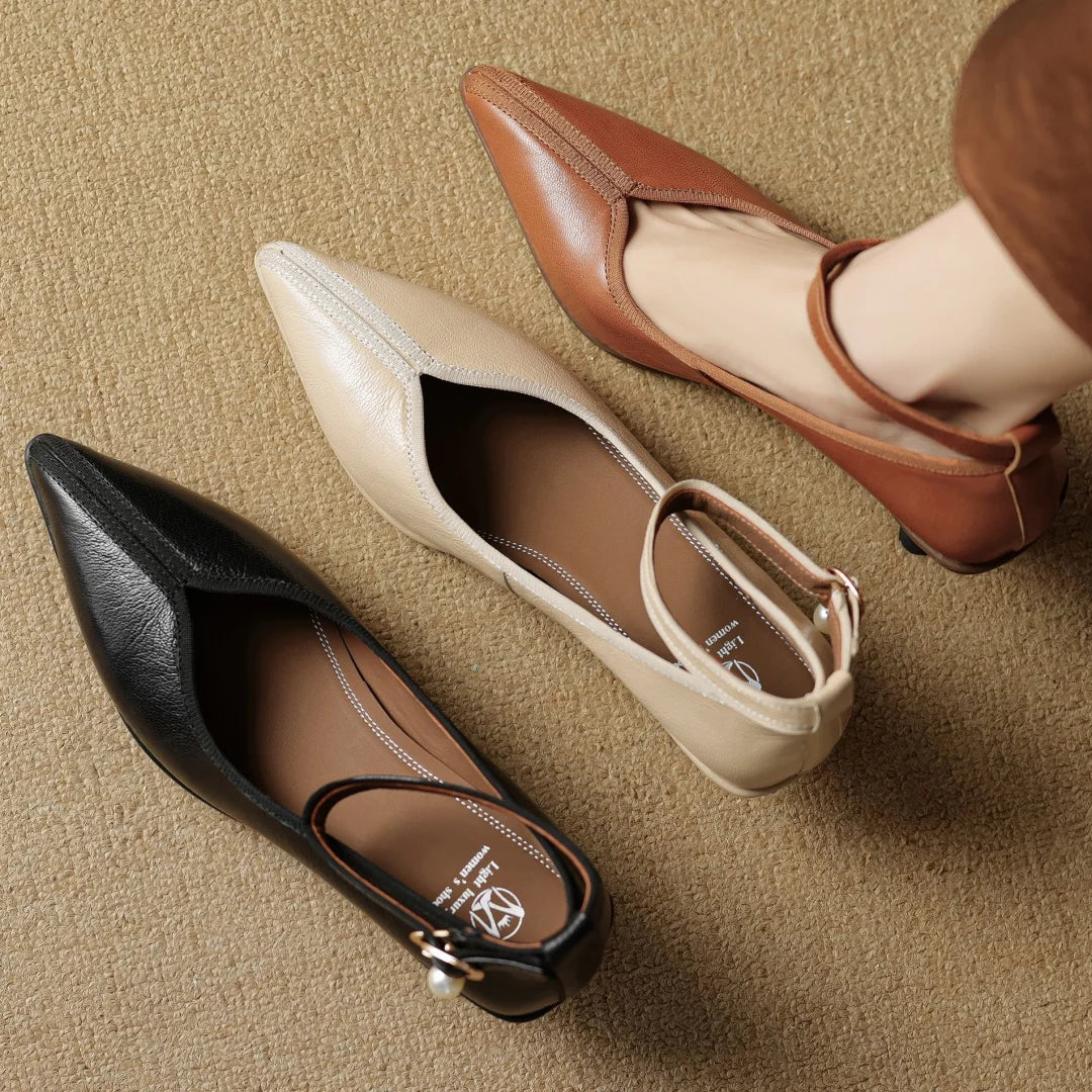 Anna-Berg | Genuine Leather Heels