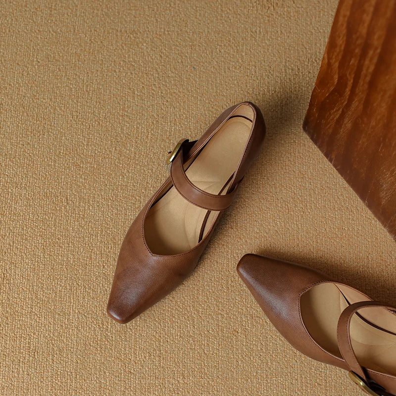 Anna-Berg | Genuine Leather Heels