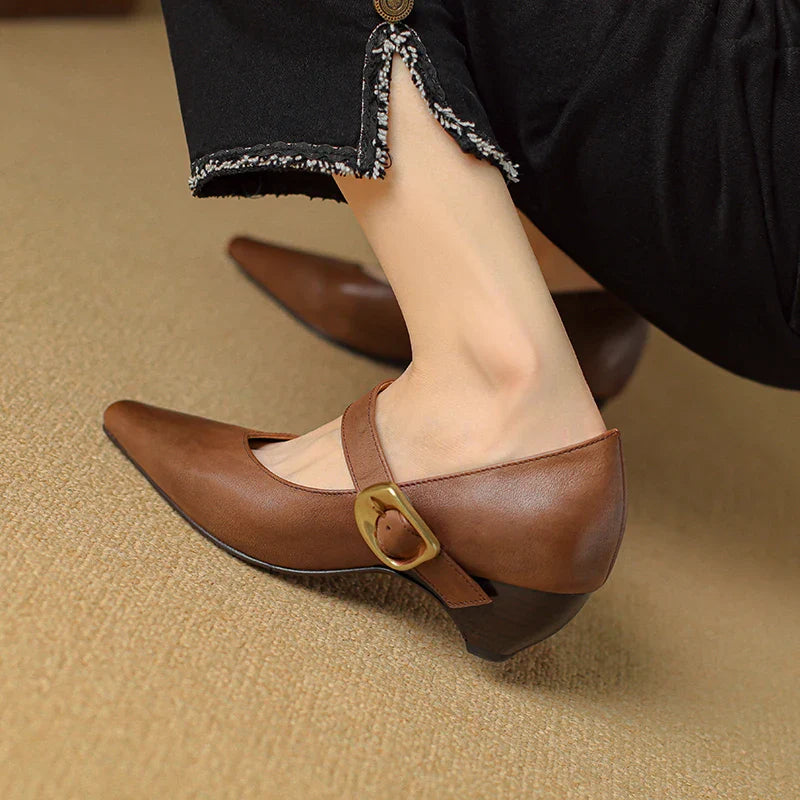 Anna-Berg | Genuine Leather Heels