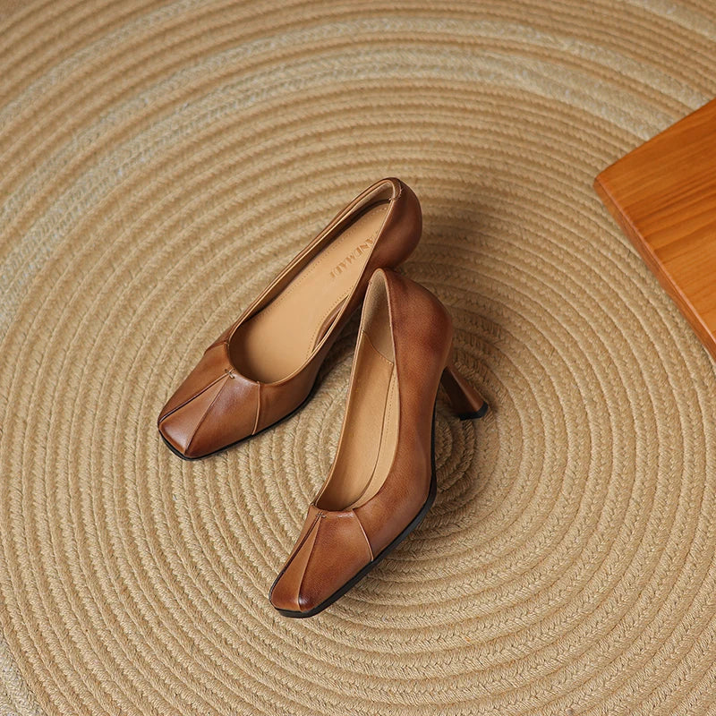 Anna-Berg | Genuine Leather Heels