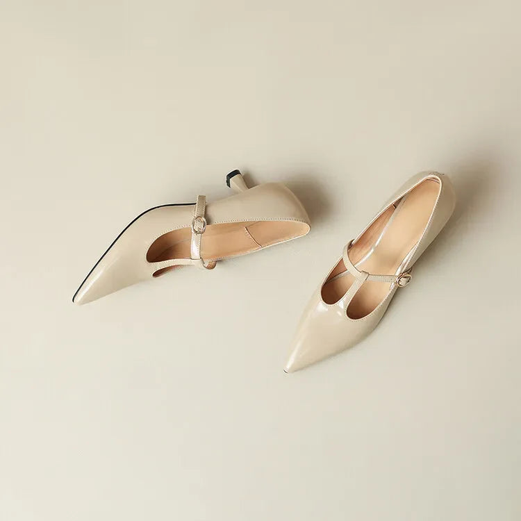 Anna-Berg | Leather Heels