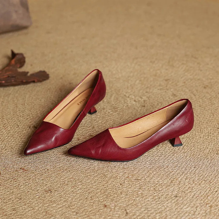 Anna-Berg | Genuine Leather Heels