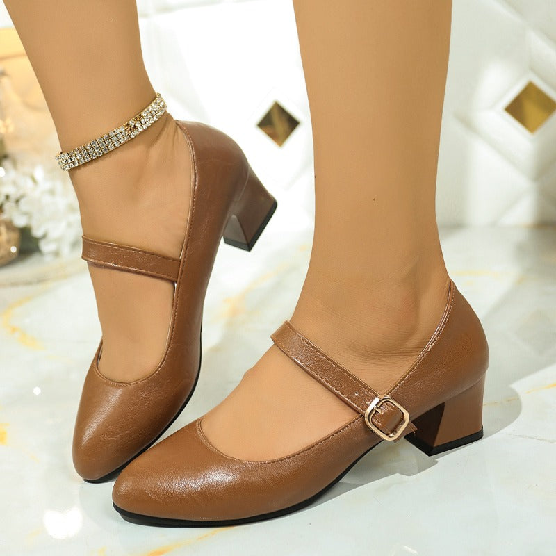 Anna-Berg | Leather Heels