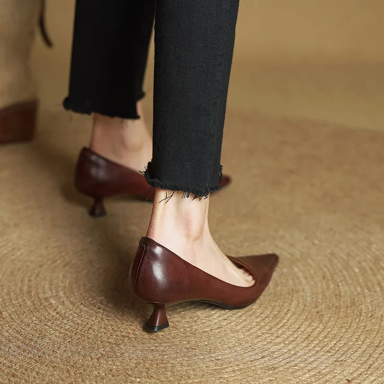 Anna-Berg | Genuine Leather Heels