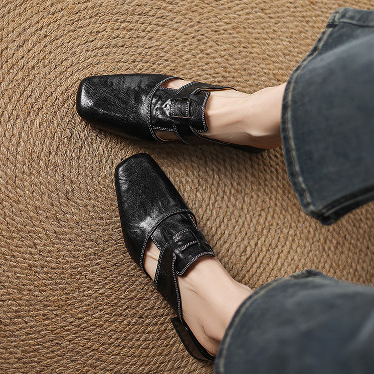 Anna-Berg | Genuine Leather Mules