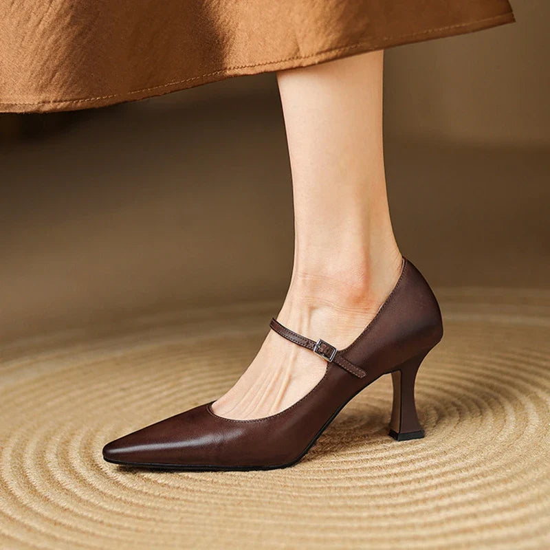 Anna-Berg | Genuine Leather Heels