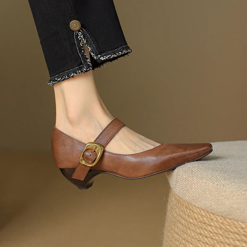 Anna-Berg | Genuine Leather Heels