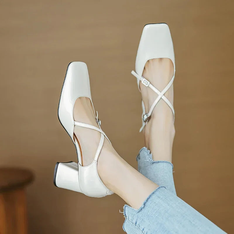 Anna-Berg | Genuine Leather Heels