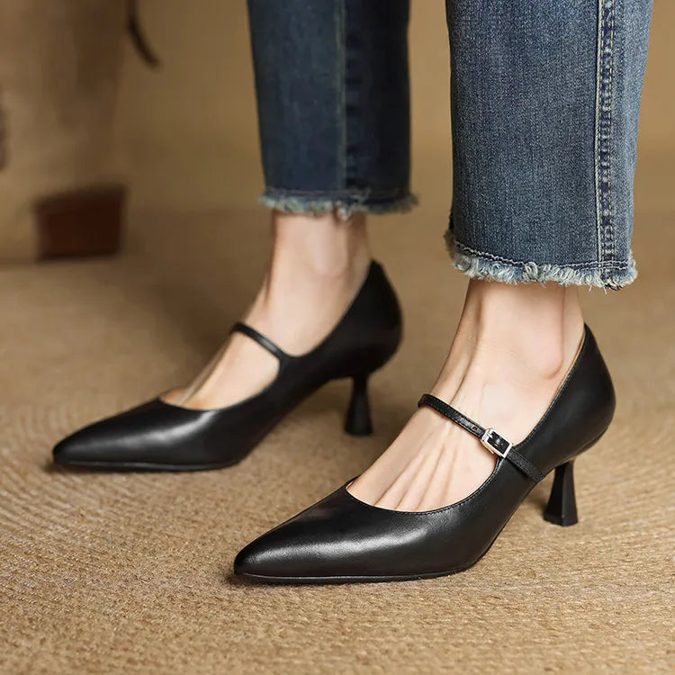 Anna-Berg | Genuine Leather Pumps