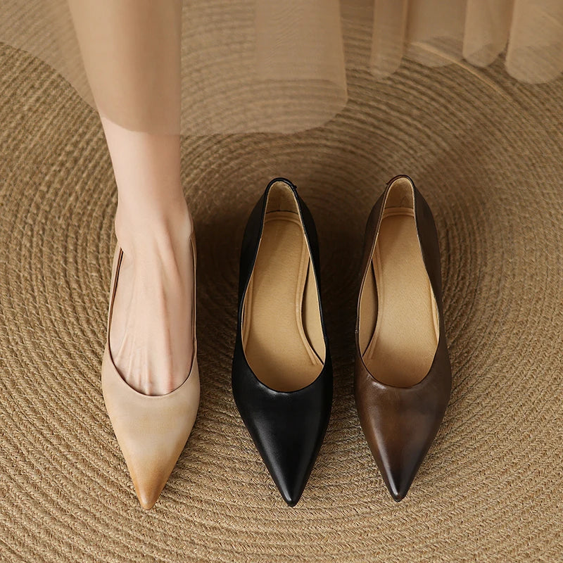 Anna-Berg | Genuine Leather Flats