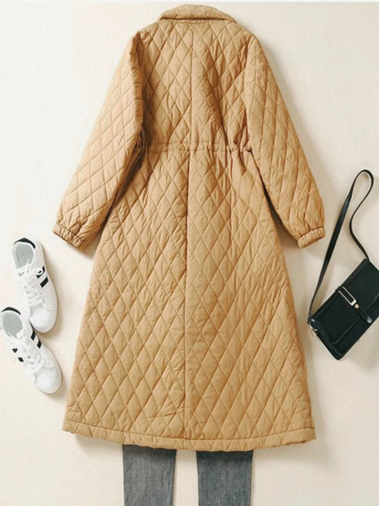 Anna-Berg | Quilted Long Coat