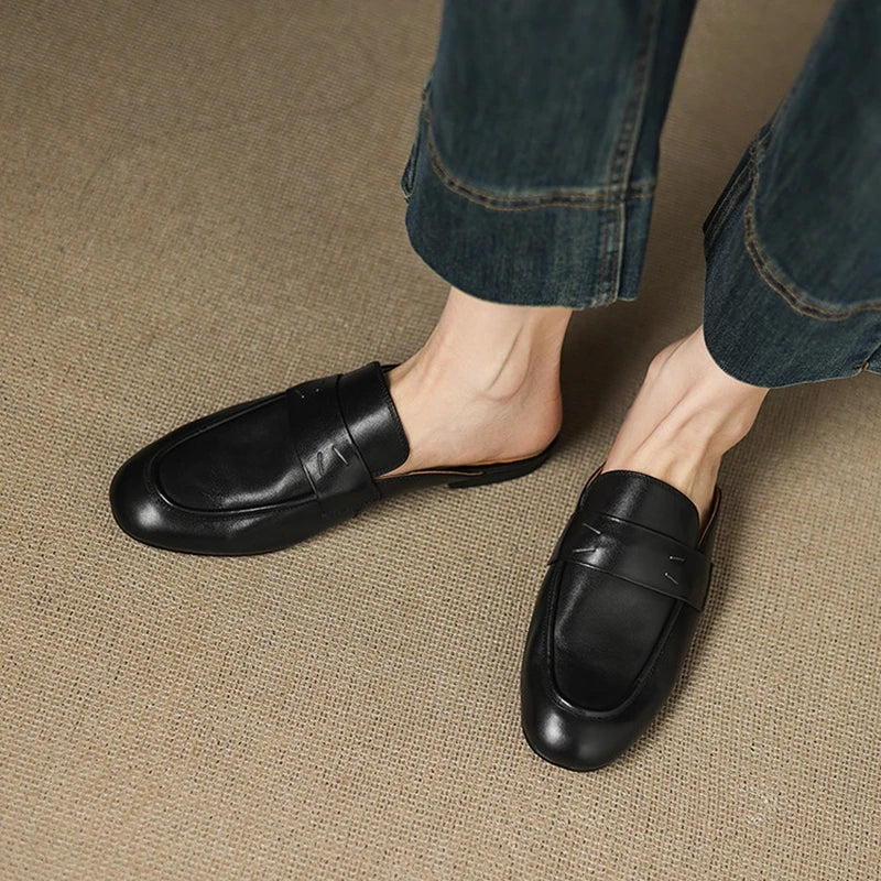 Anna-Berg | Genuine Leather Mules
