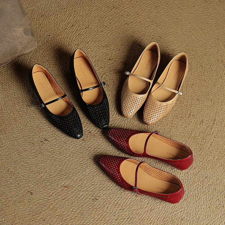 Anna-Berg | Genuine Leather Flats