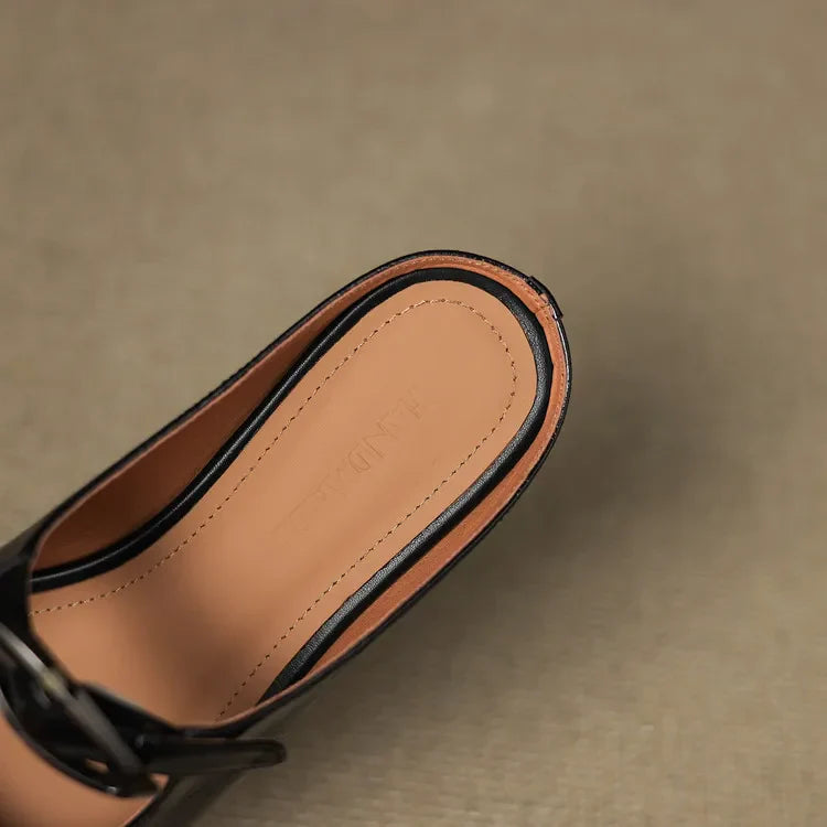 Anna-Berg | Genuine Leather Mules