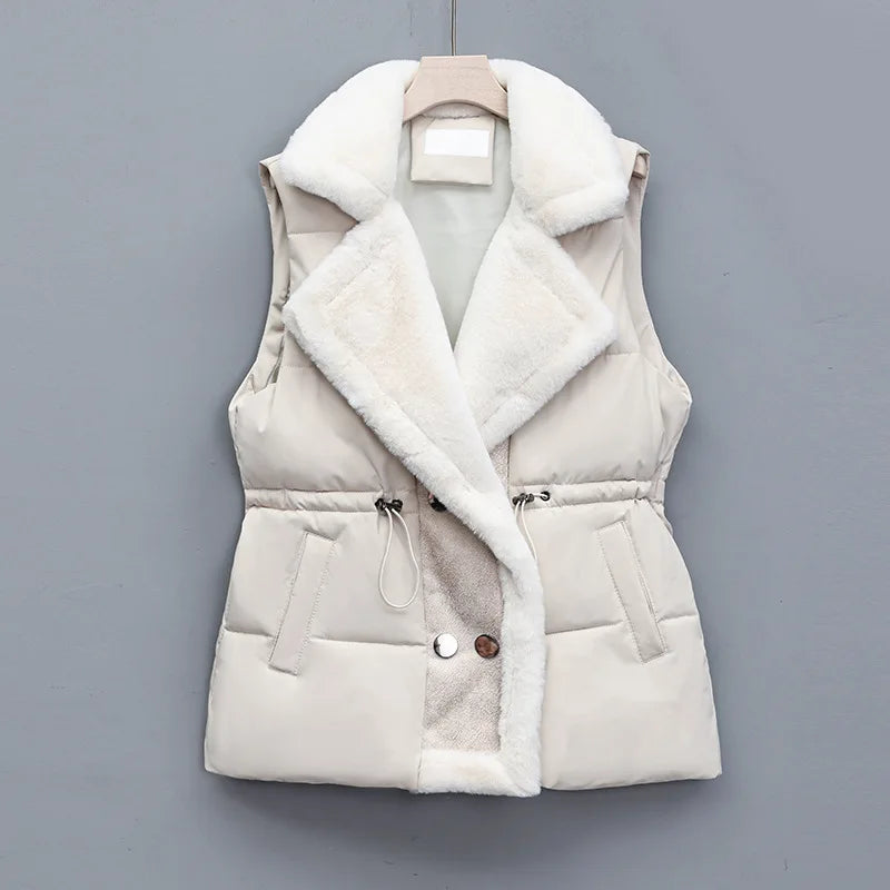 Anna-Berg | Winter Vest, Plush Material