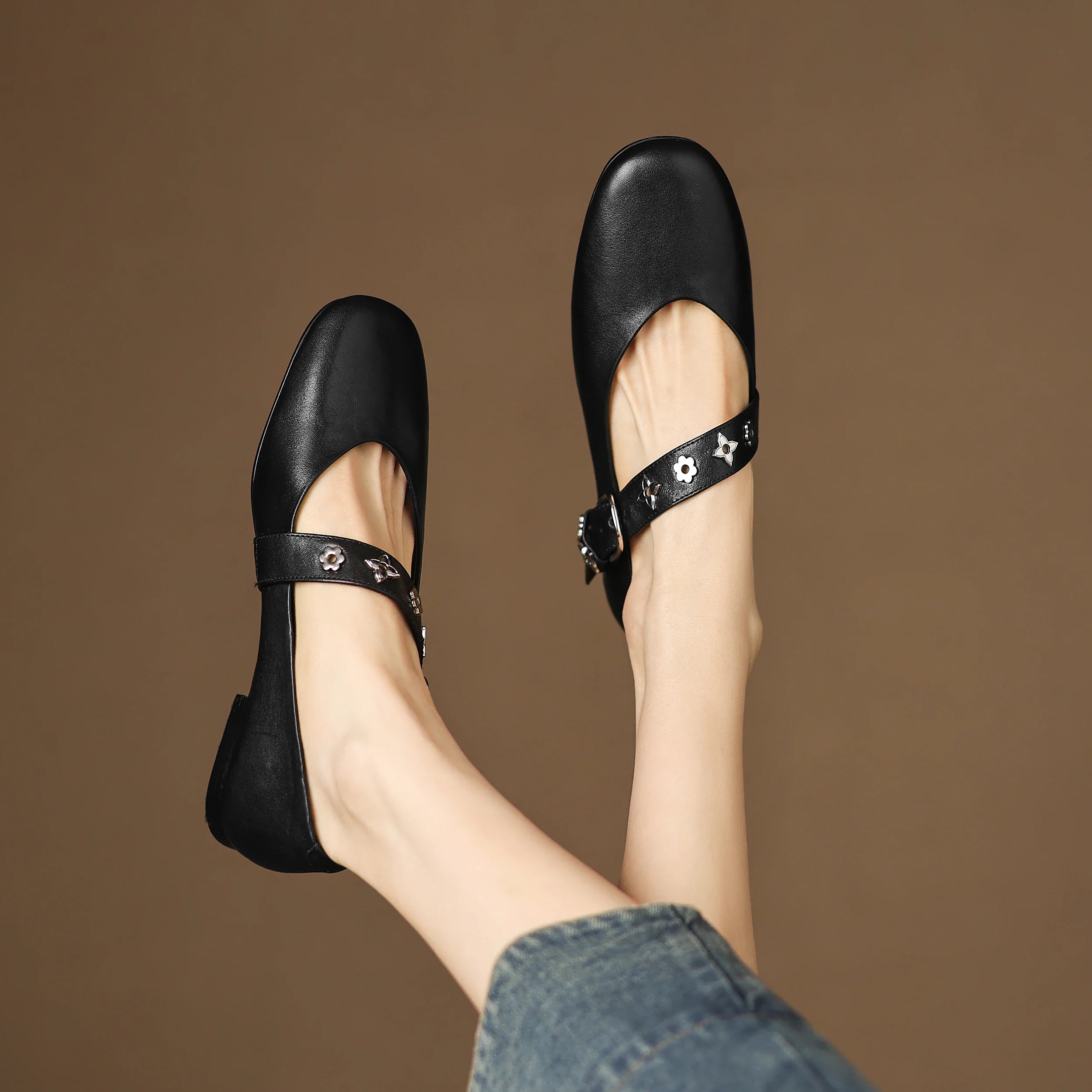 Anna-Berg | Genuine Leather Flats