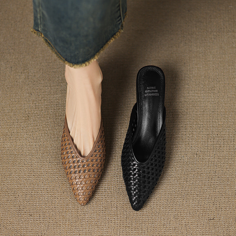 Anna-Berg | Genuine Leather Mules