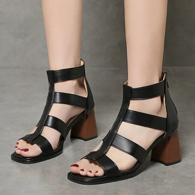 Anna-Berg | Minimalist Leather Sandals