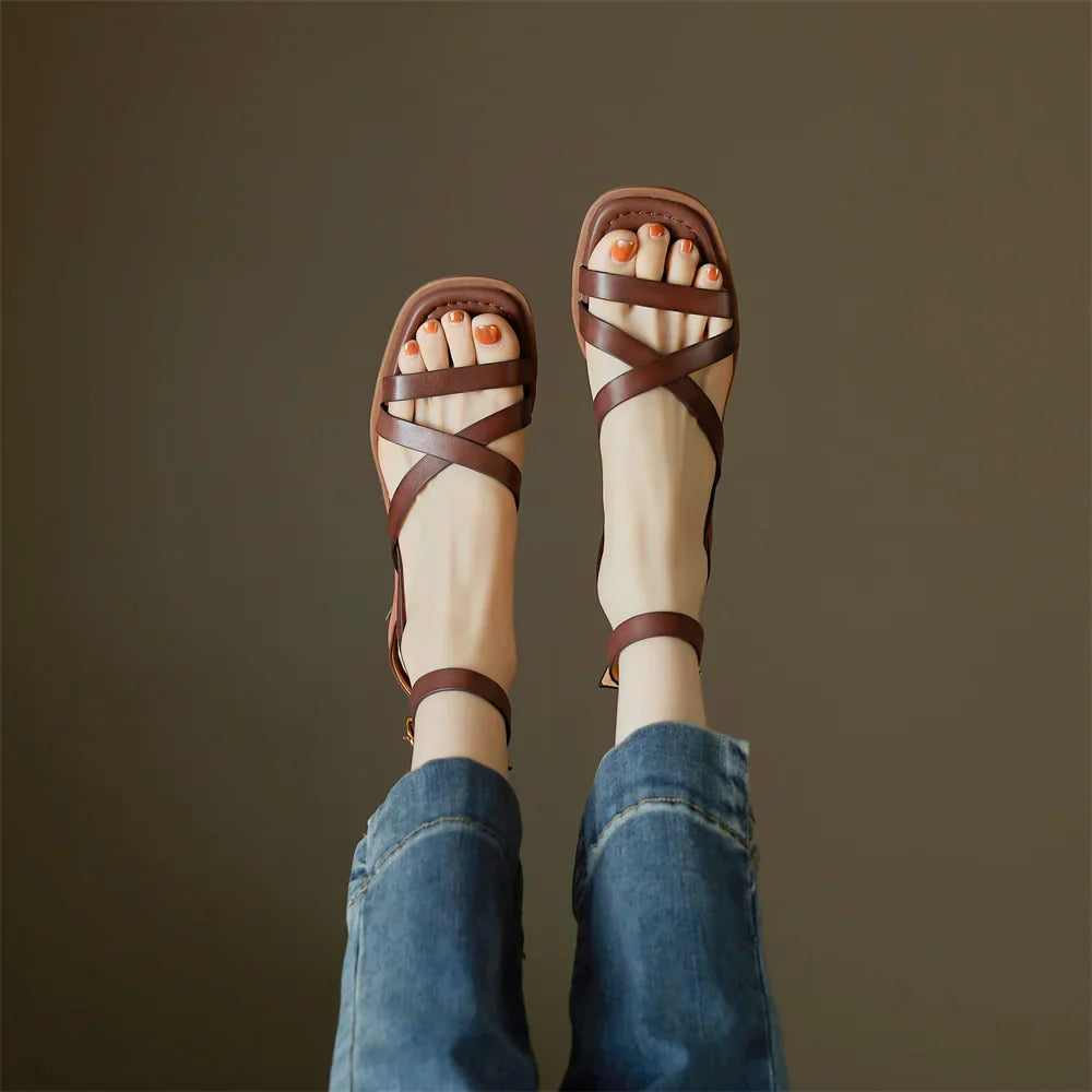 Anna-Berg | Orthopedic Leather Sandals