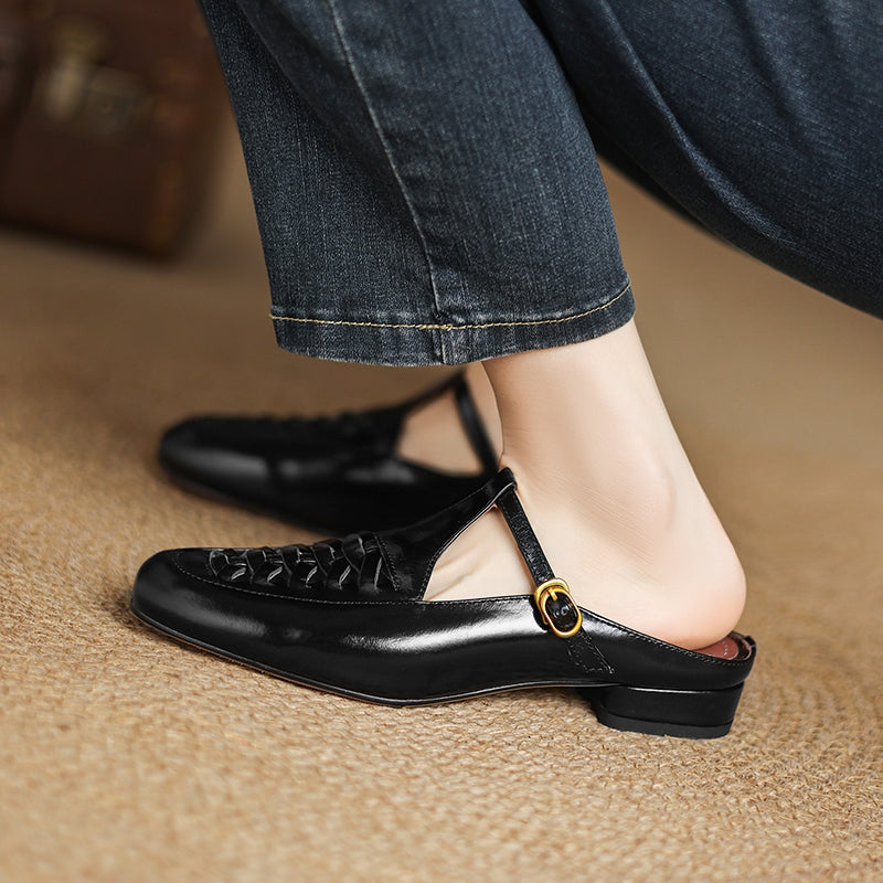 Anna-Berg | Genuine Leather Mules